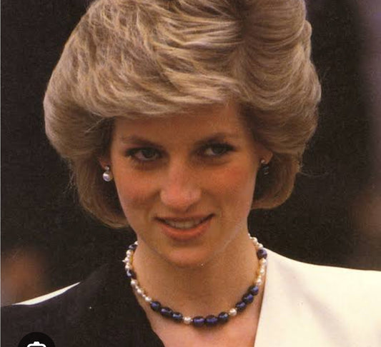 PFW019- Royal Princess Diana  inspired Pearl necklace